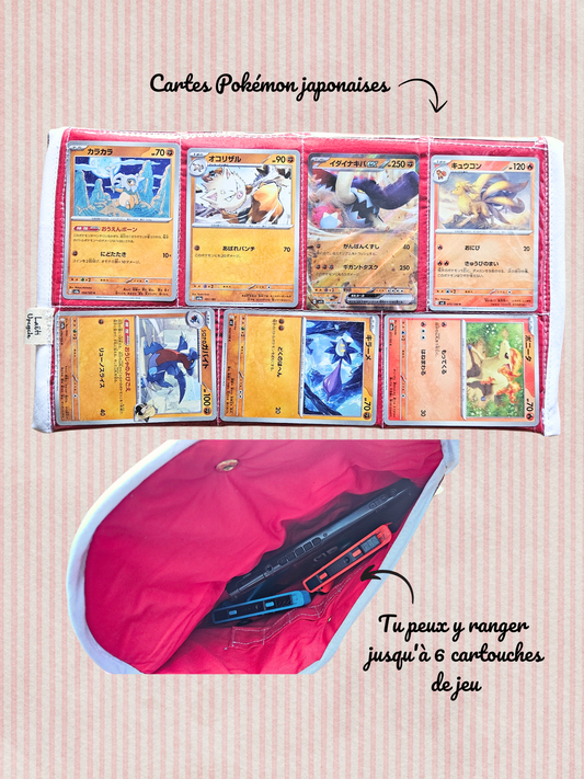 Pochette Upcyclée - Pokémon