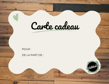Carte cadeau Aititëal