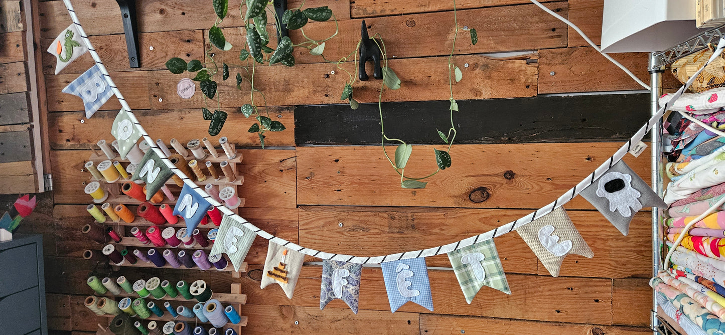 Guirlande Upcyclée