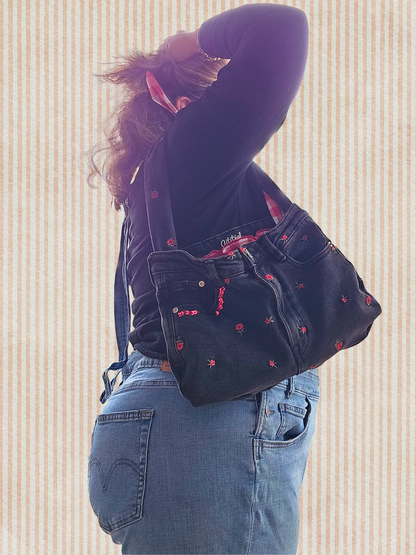 Sac Denim Upcyclé - Rosie