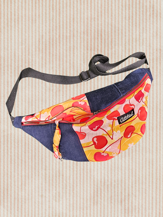 Sac banane Upcyclé - Eagle Eye Cherry