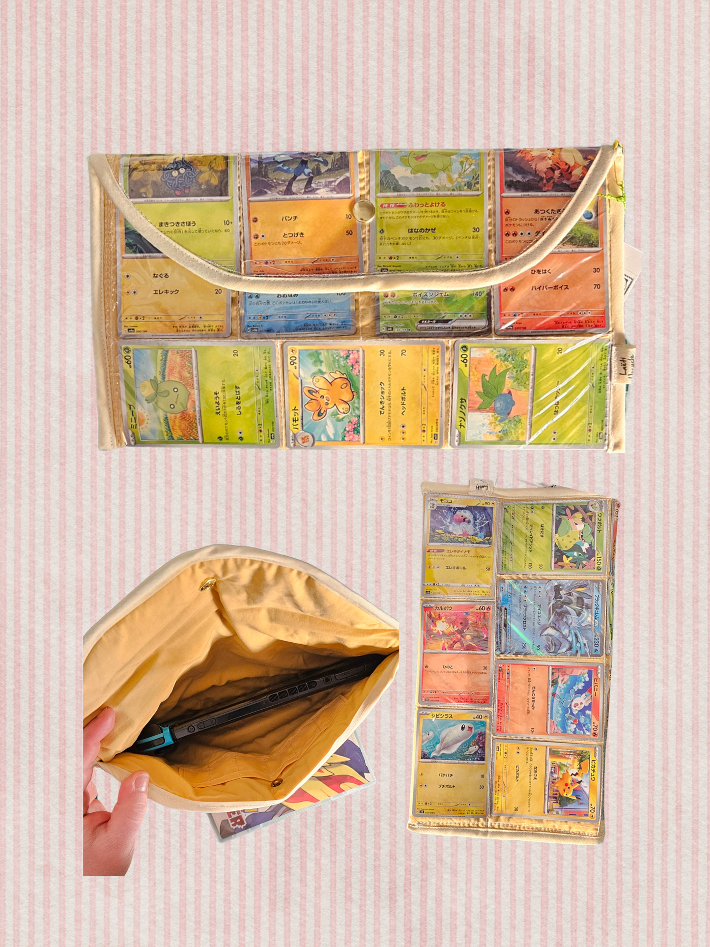 Pochette Upcyclée - Pokémon