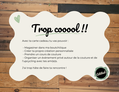 Carte cadeau Aititëal
