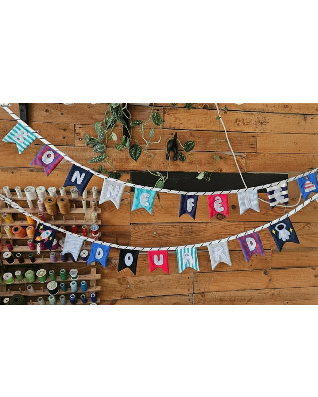 Guirlande Upcyclée