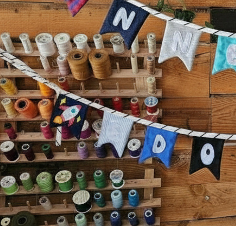 Guirlande Upcyclée