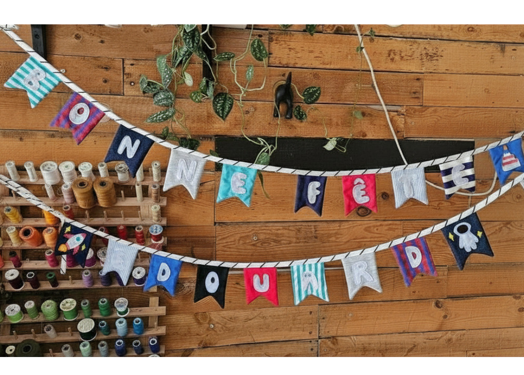 Guirlande Upcyclée