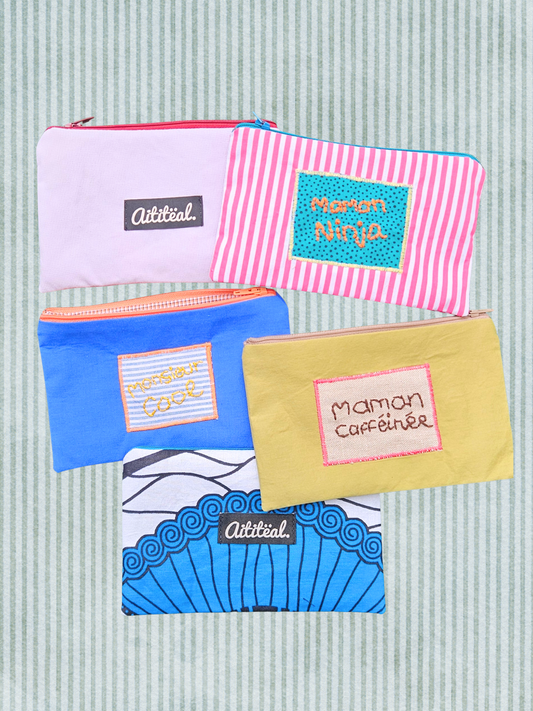 Mini-Pochette brodée