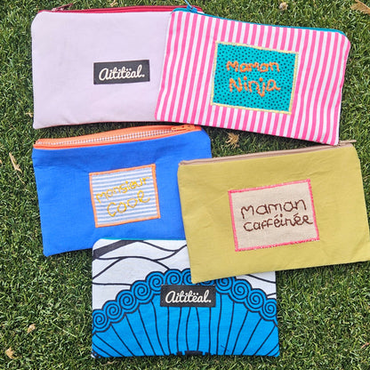 Mini-Pochette brodée